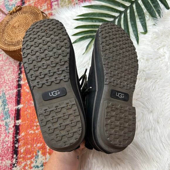 UGG Black Waterproof Winter Zetik Duck Boot Mens 7 Style 1017304 - Picture 7 of 8